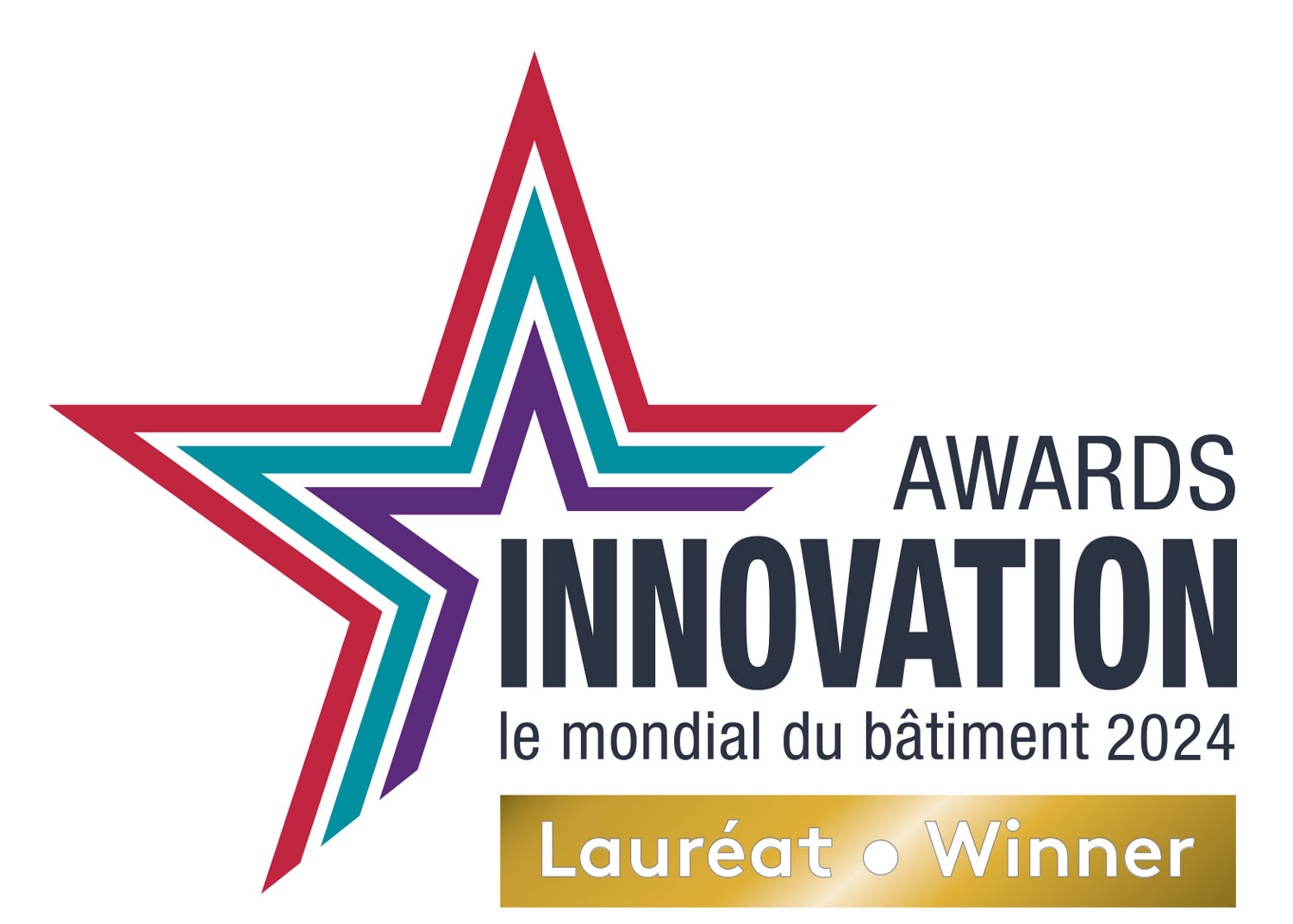 Award logo_Liftroller is Gold winner Innovation Award Paris 2024