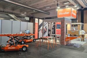 Liftroller's stand at BATIMAT 2024