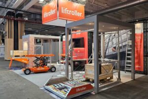 Liftroller's stand at BATIMAT 2024