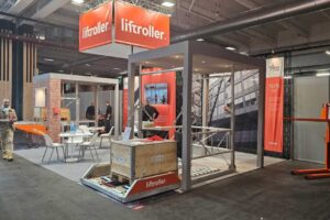 Liftroller's stand at BATIMAT 2024